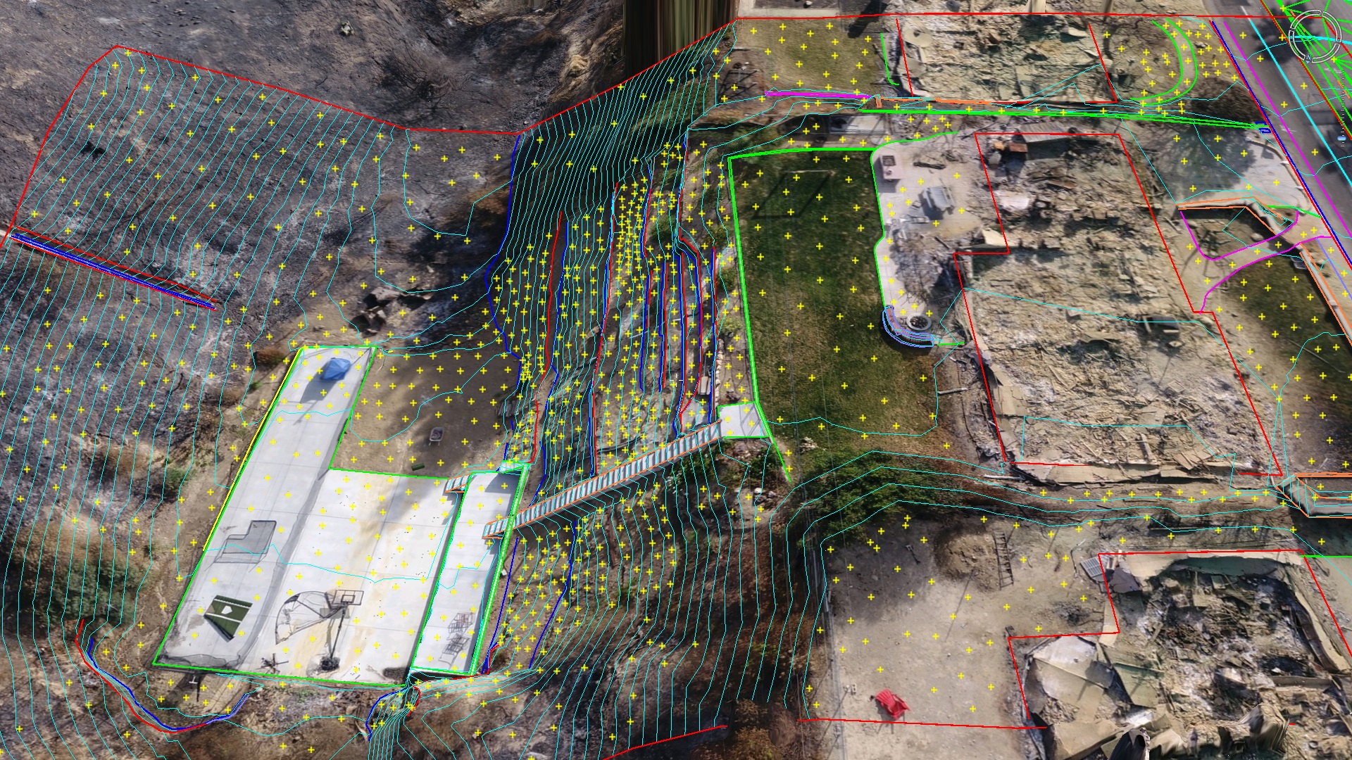  Drone survey linework 