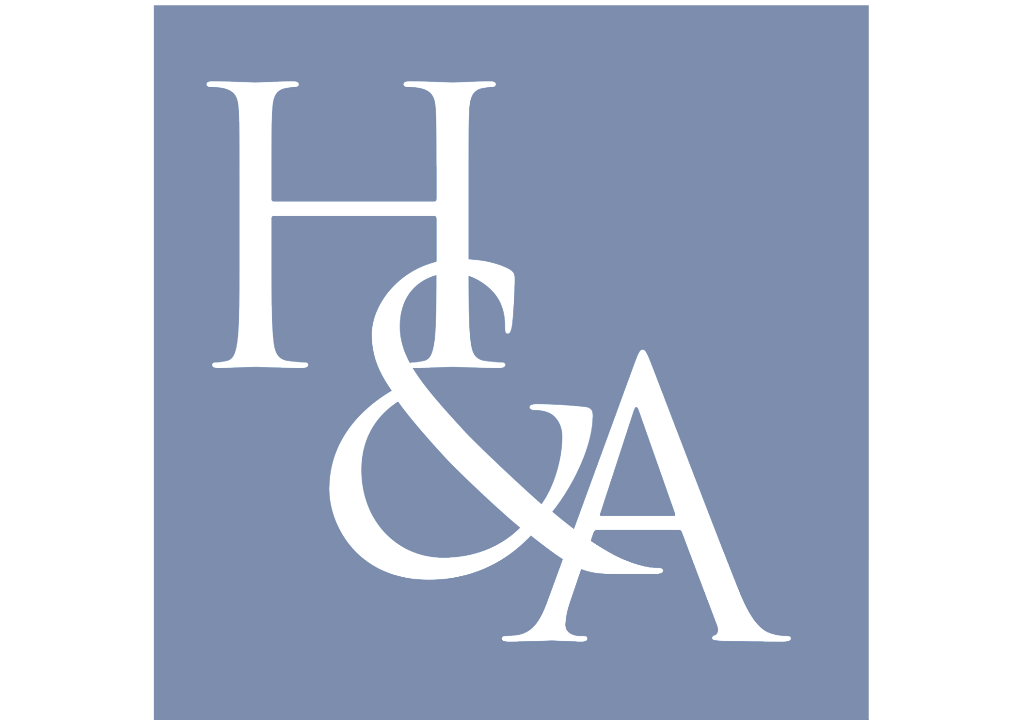 H and A logo