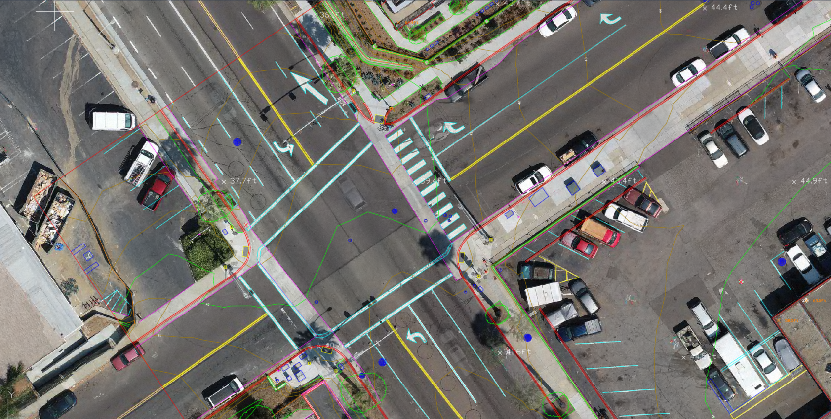 ALTA NSPS standards deliverable example from the legacy Aerotas site